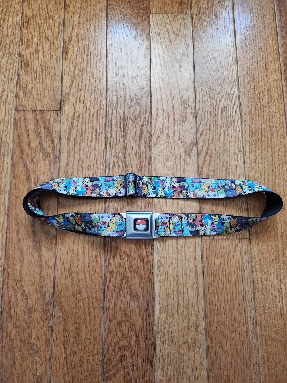 Pokemon Character Print Adjustable Seatbelt Belt